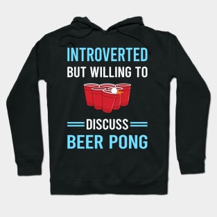 Introverted Beer Pong Hoodie